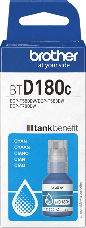 Brother BTD-180C Druckerpatrone Cyan – Original