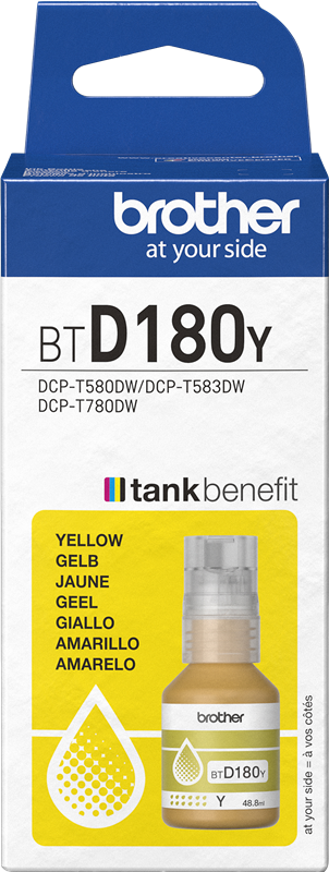 Brother BTD-180Y Druckerpatrone Gelb – Original