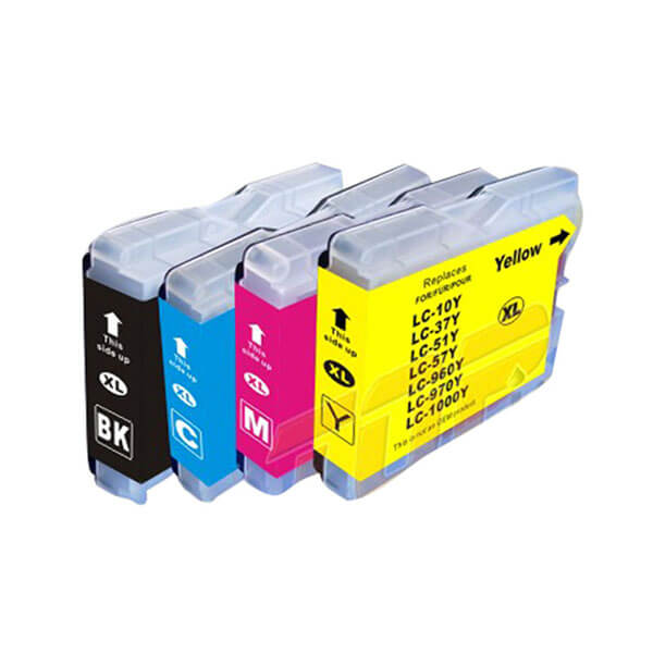 Brother LC-1000 Druckerpatrone 4er-Pack – kompatibel