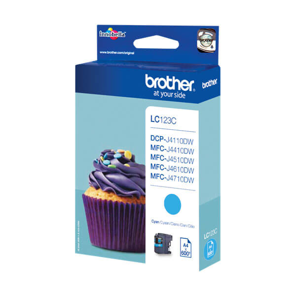 Brother LC-123 Druckerpatrone Cyan – Original