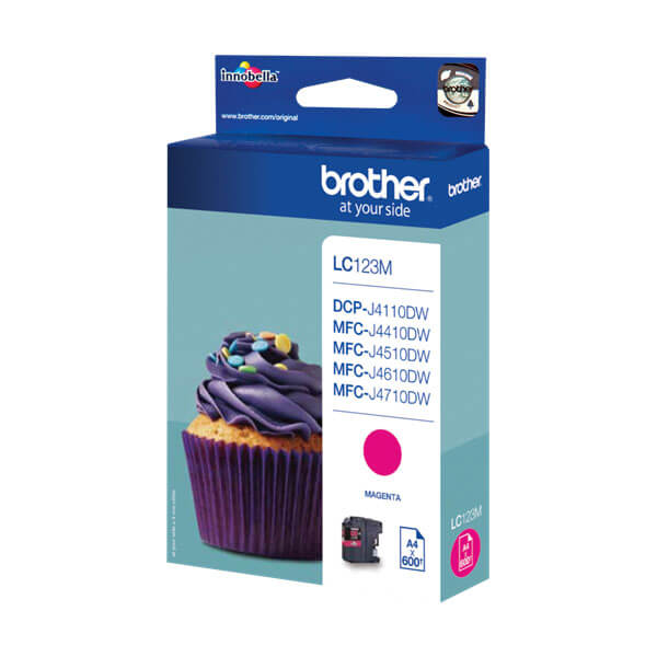 Brother LC-123 Druckerpatrone Magenta – Original