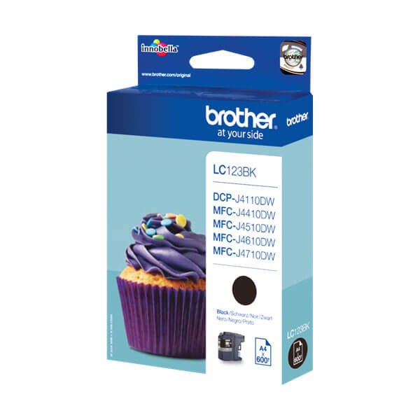 Brother LC-123 Druckerpatrone Schwarz – Original