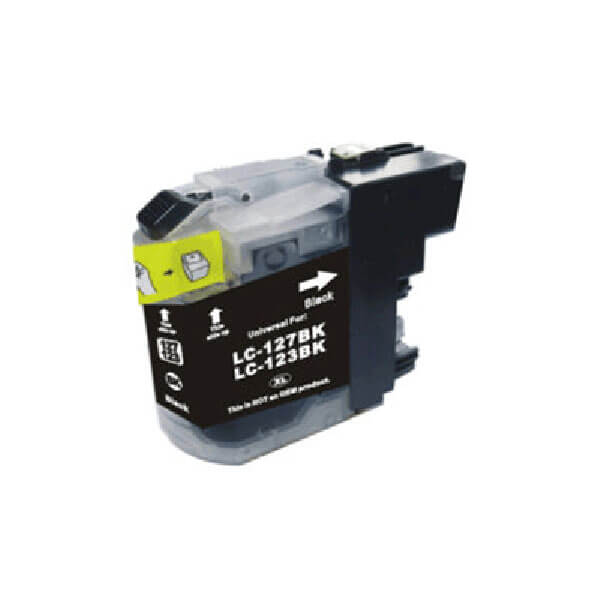 Brother LC-123 Druckerpatrone Schwarz – kompatibel