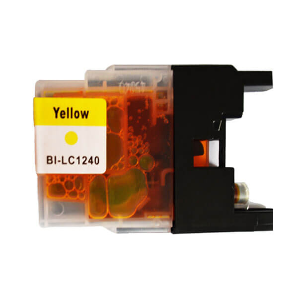 Brother LC-1240 Druckerpatrone Gelb – kompatibel