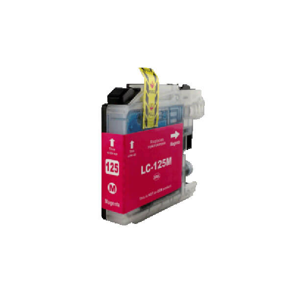 Brother LC-125XL Druckerpatrone Magenta – kompatibel