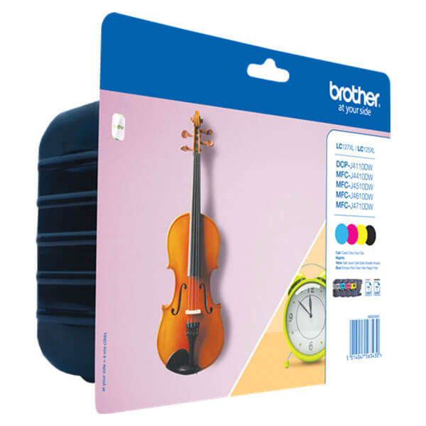 Brother LC-127XL /125XL Druckerpatrone 4er-Pack – Original