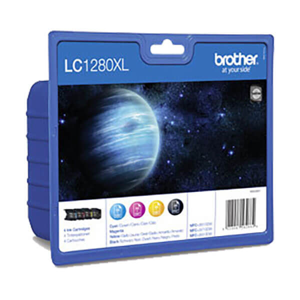 Brother LC-1280 Druckerpatrone 4er-Pack – Original