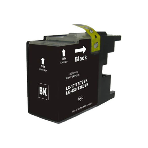 Brother LC-1280XXL Druckerpatrone Schwarz – kompatibel