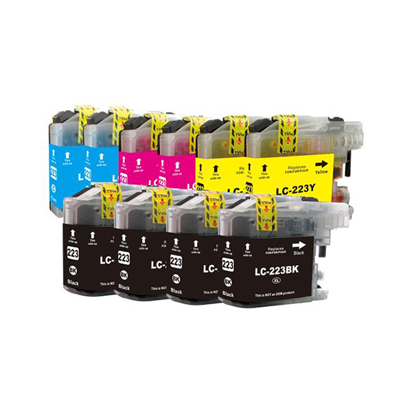 Brother LC-223 Druckerpatrone 10er-Pack – kompatibel