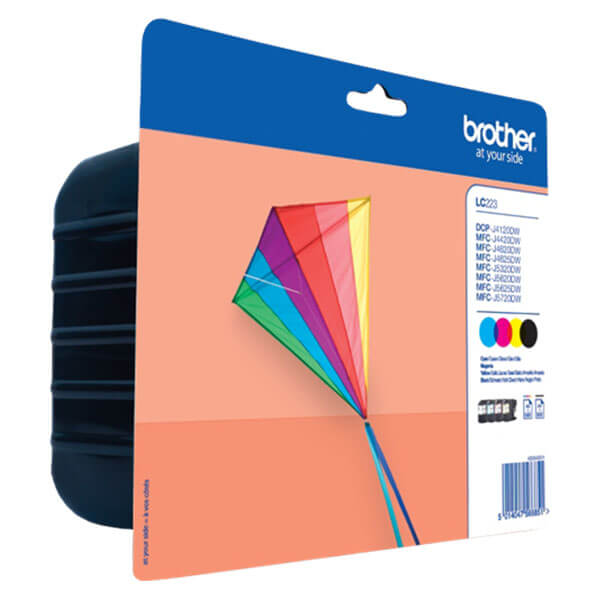 Brother LC-223 Druckerpatrone 4er-Pack – Original