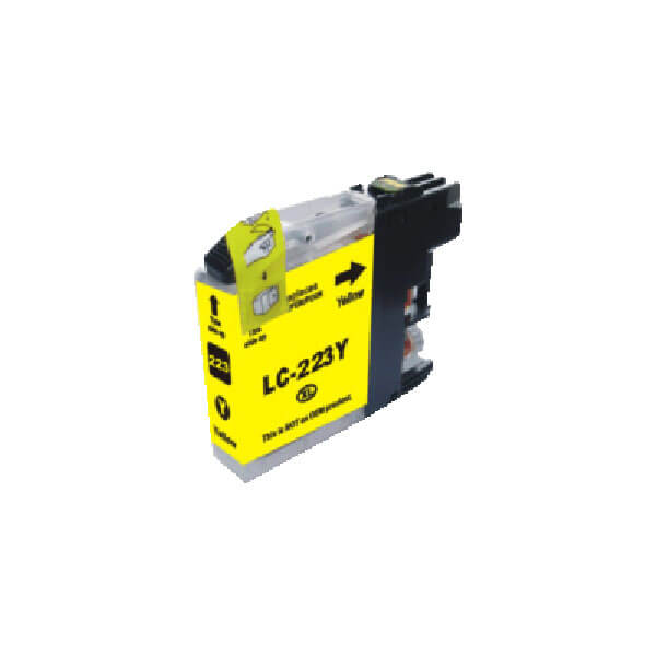 Brother LC-223 Druckerpatrone Gelb – kompatibel