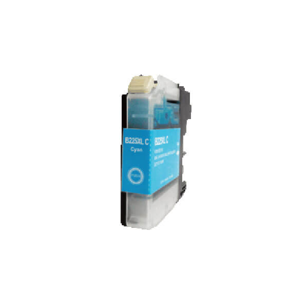 Brother LC-225 Druckerpatrone Cyan – kompatibel