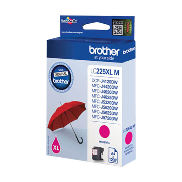 Brother LC-225 Druckerpatrone Magenta – Original