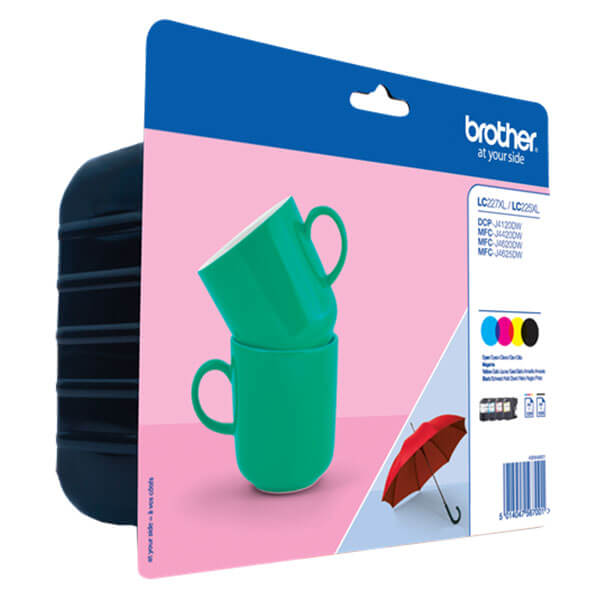 Brother LC-227 Druckerpatrone 4er-Pack – Original