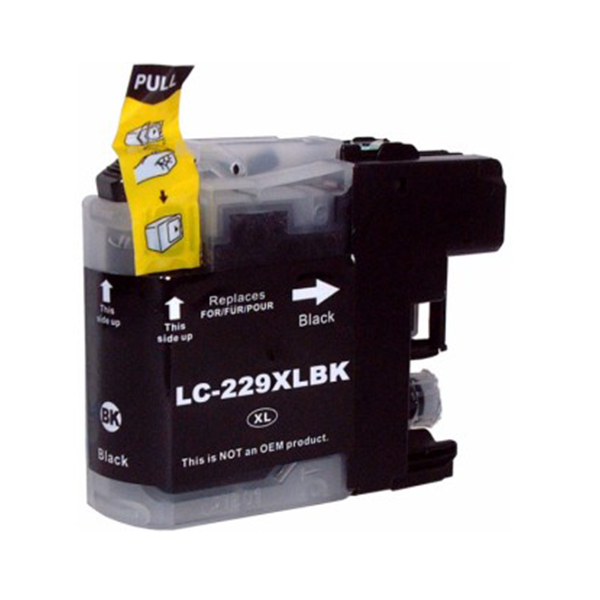 Brother LC-229 Druckerpatrone Schwarz – kompatibel
