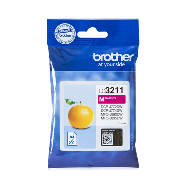 Brother LC-3211 Druckerpatrone Magenta – Original