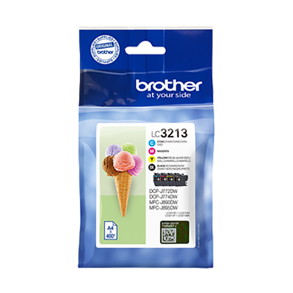 Brother LC-3213 Druckerpatrone 4er-Pack – Original