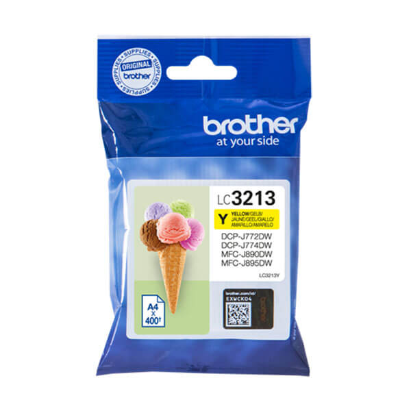 Brother LC-3213 Druckerpatrone Gelb – Original