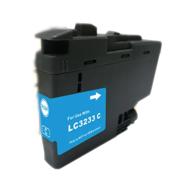 Brother LC-3233C Druckerpatrone Cyan – kompatibel