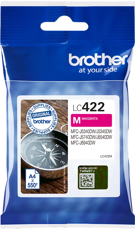 Brother LC-422M Druckerpatrone Magenta – Original