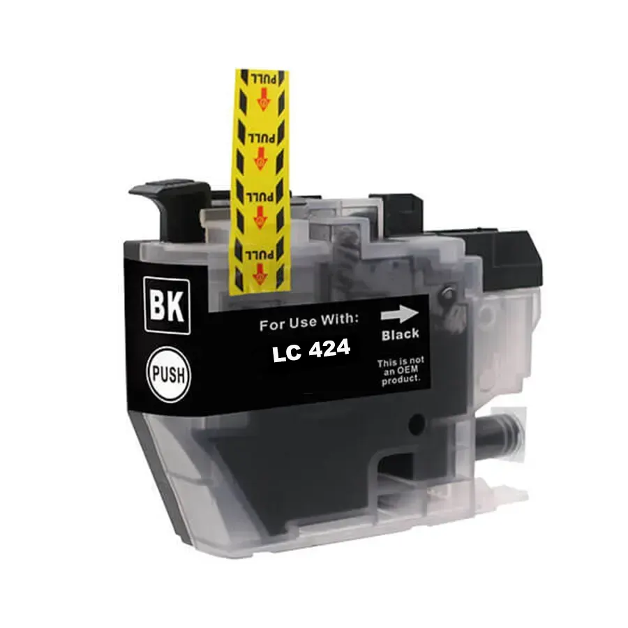Brother LC-424BK Druckerpatrone Schwarz – kompatibel