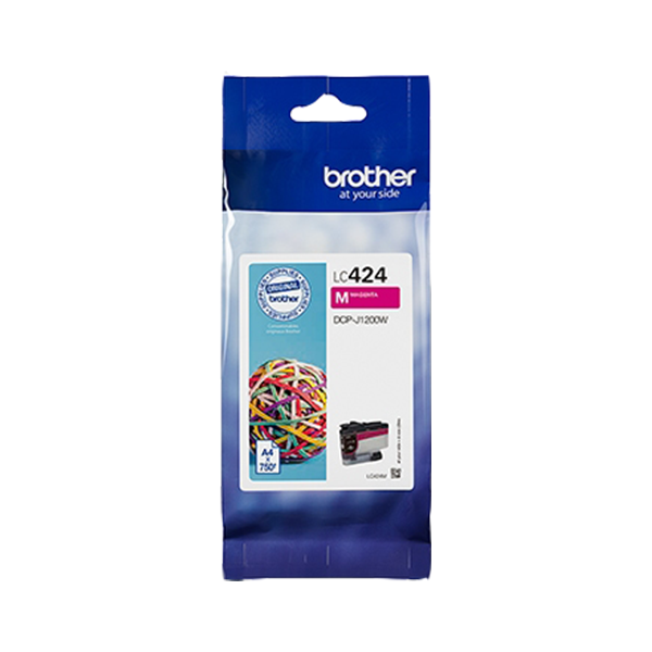 Brother LC-424M Druckerpatrone Magenta – Original