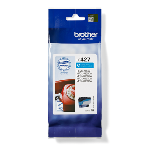 Brother LC-427C Druckerpatrone Cyan – Original