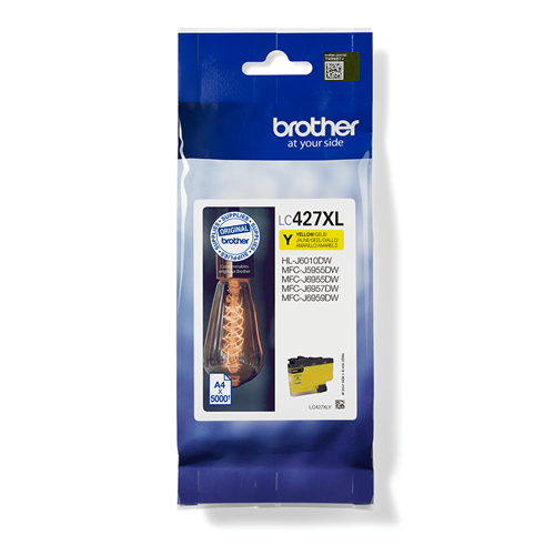 Brother LC-427XLY Druckerpatrone Gelb – Original