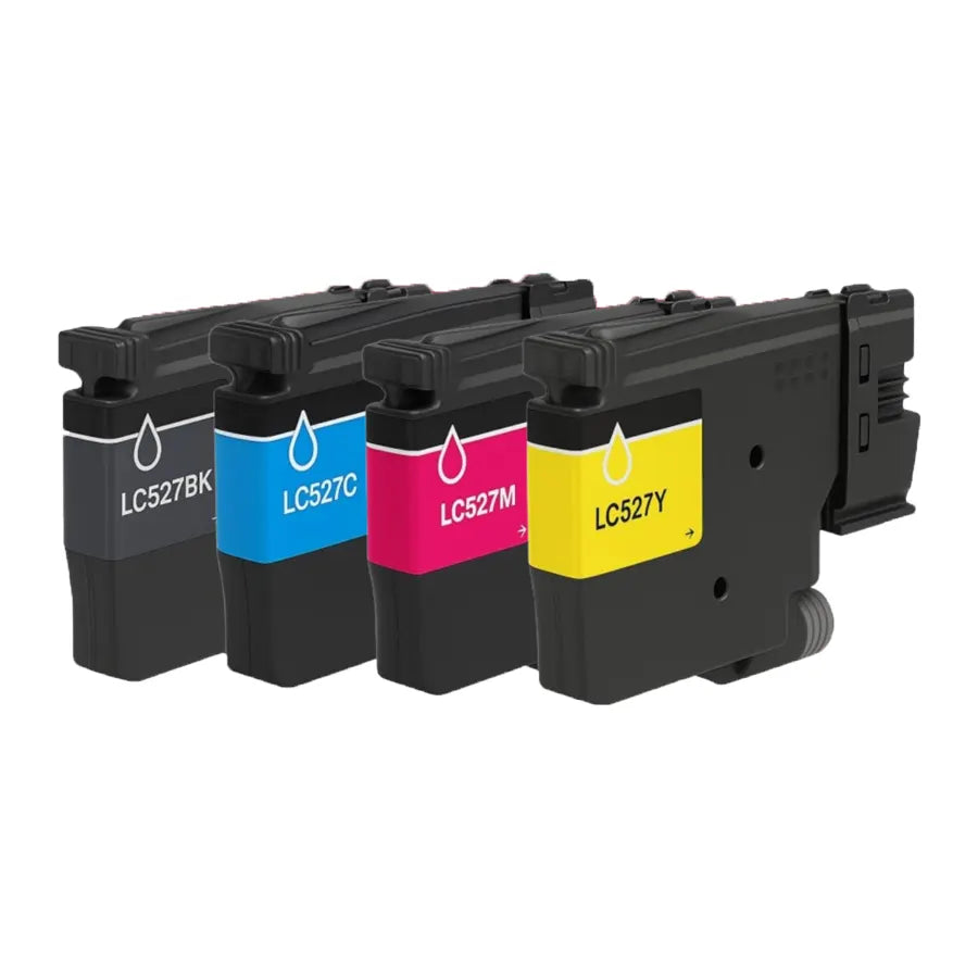 Brother LC 527 Druckerpatrone 4er-Pack – kompatibel