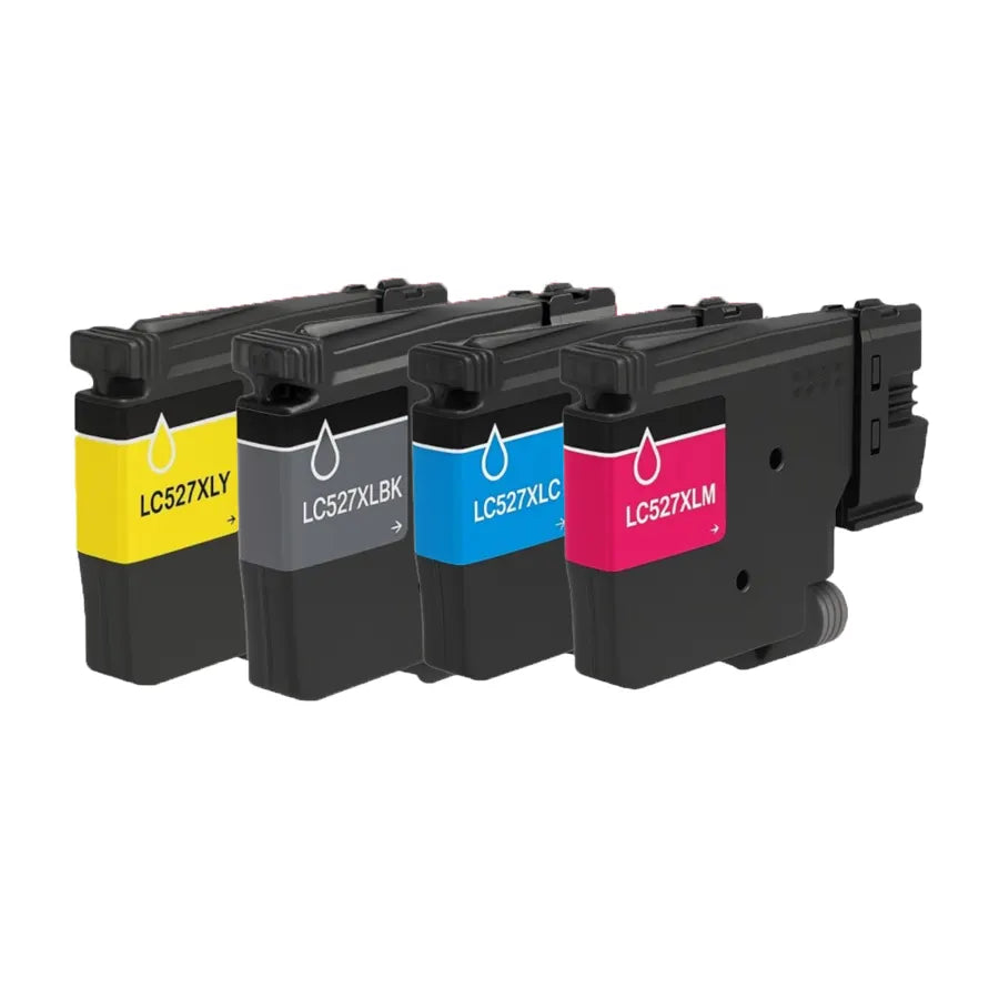 Brother LC 527XL Druckerpatrone 4er-Pack – kompatibel