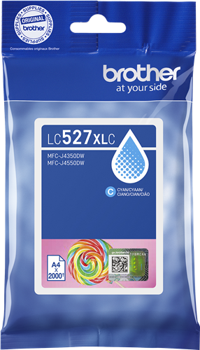 Brother LC 527XLC Druckerpatrone Cyan – Original