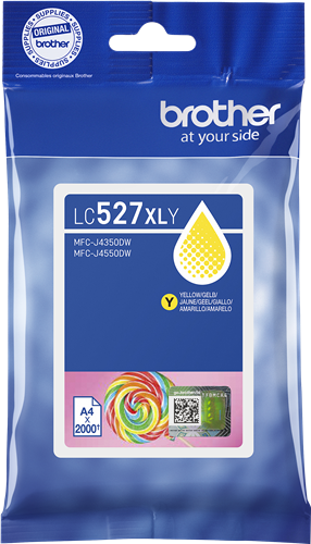 Brother LC 527XLY Druckerpatrone Gelb – Original