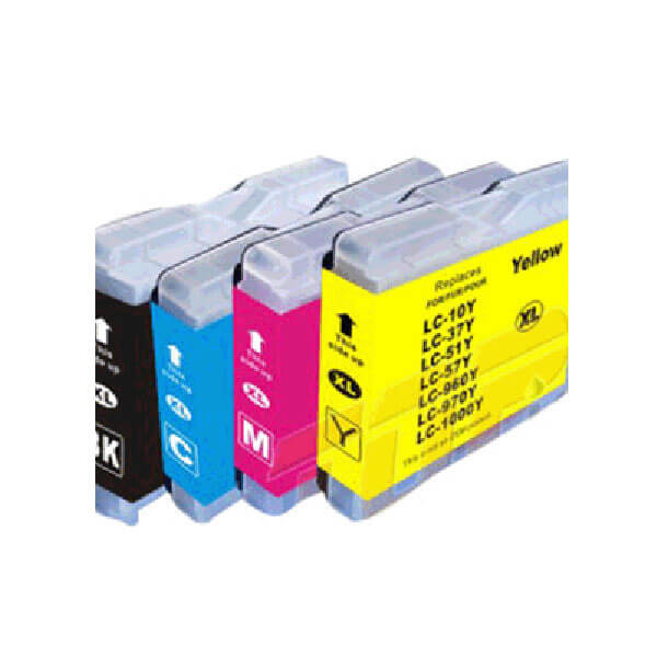 Brother LC-970 Druckerpatrone 4er-Pack – kompatibel