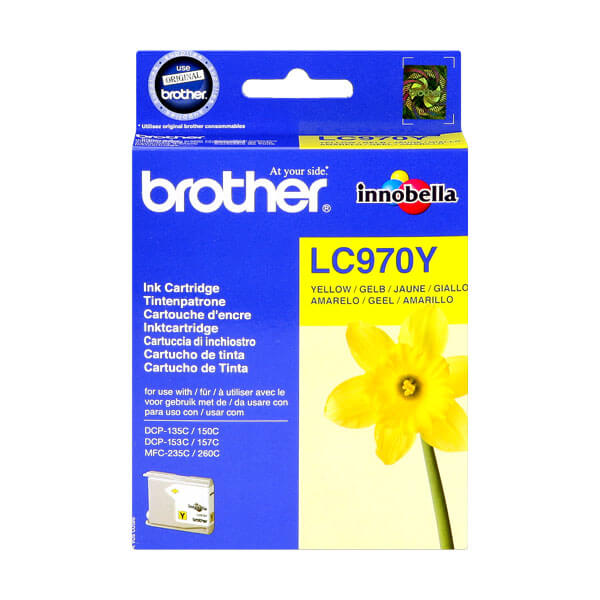 Brother LC-970 Druckerpatrone Gelb – Original