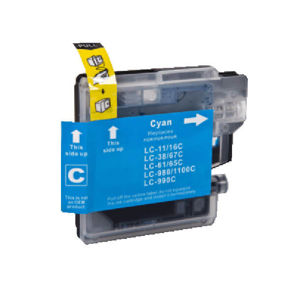 Brother LC-980 Druckerpatrone Cyan – kompatibel