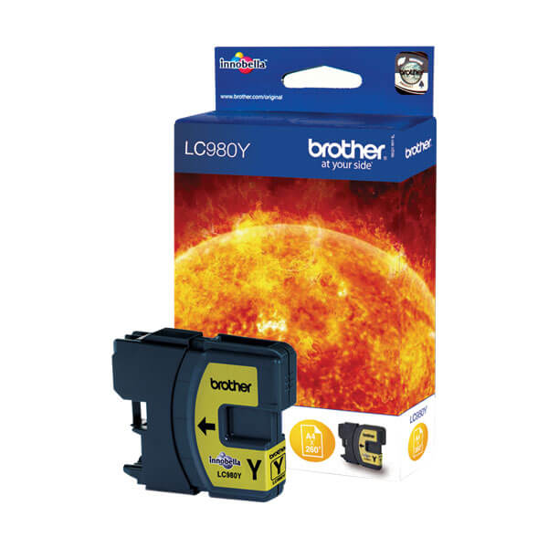 Brother LC-980 Druckerpatrone Gelb – Original