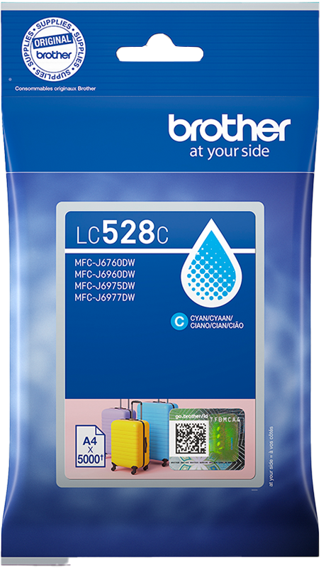Brother LC528XLBK Druckerpatrone Schwarz – Original