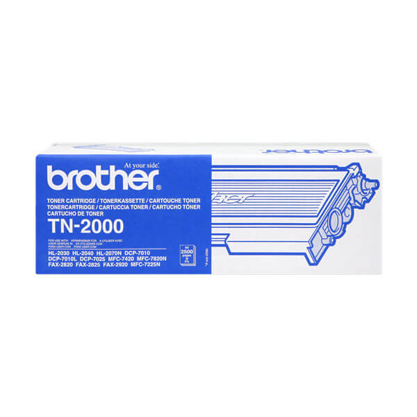 Brother TN-2000 Toner Schwarz – Original