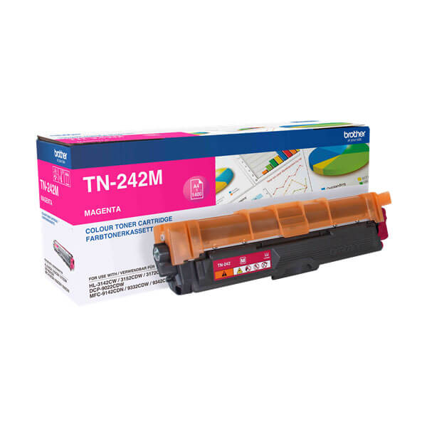 Brother TN-242 Toner Magenta – Original
