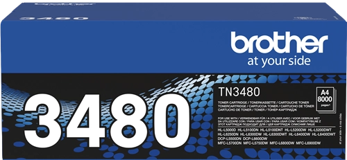 Brother TN-3480 Toner Schwarz – Original