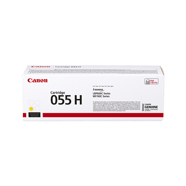 Canon 055H Toner Gelb – Original