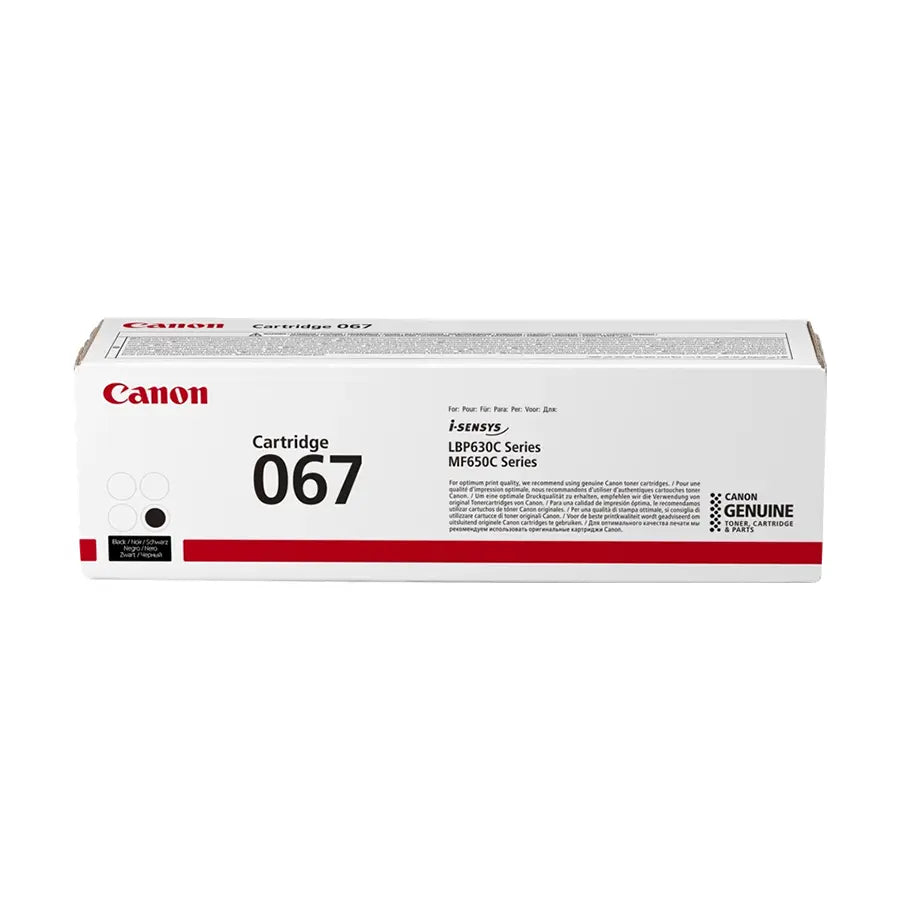 Canon 067 bk Toner Schwarz – Original