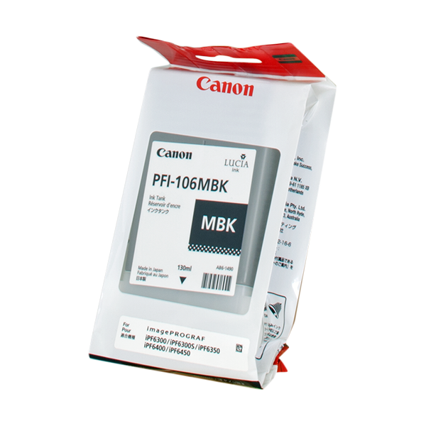 Canon 106mbk Druckerpatrone Schwarz (Matt) – Original