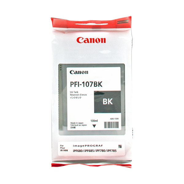 Canon 107bk Druckerpatrone Schwarz – Original