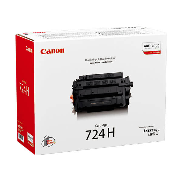 Canon 724 Toner Schwarz – Original