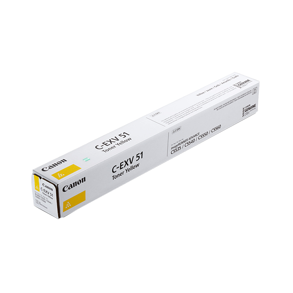 Canon C-EXV51 Toner Gelb – Original