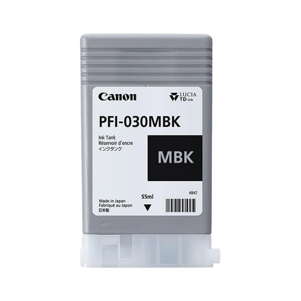 Canon PFI-030MBK Druckerpatrone Schwarz (Matt) – Original