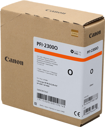 Canon PFI-2300o Druckerpatrone Orange – Original