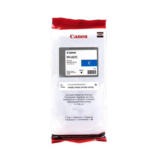 Canon PFI207c Druckerpatrone Cyan – Original