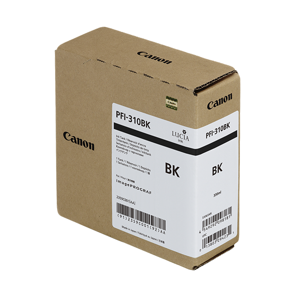 Canon PFI310bk Druckerpatrone Schwarz – Original